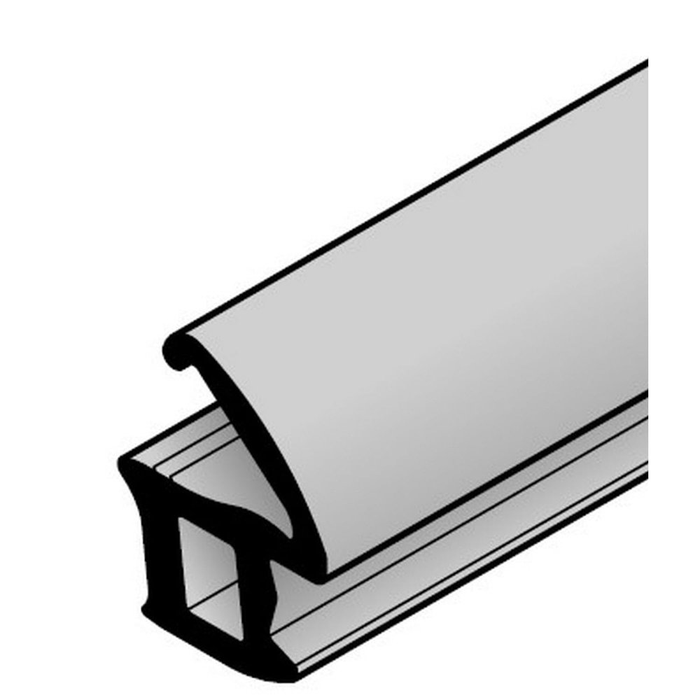 Hörmann T30 P152 Door Frame Seal, 6500 mm, Black-Orange