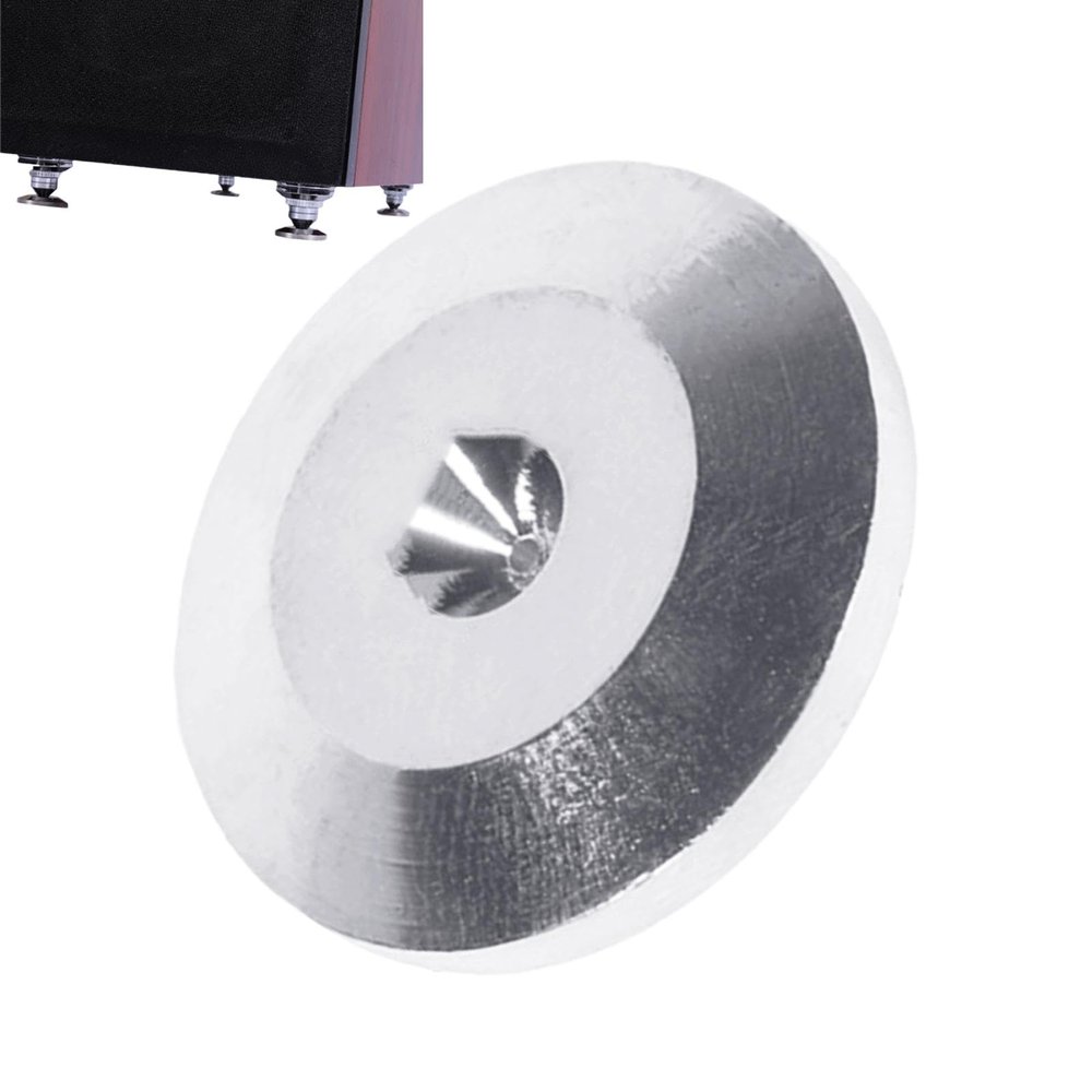 Subwoofer Isolation Pads, Amplifier Feet, Non-Slip Copper Audio Isolation Feet for Improved Stability