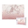 Artistic Pink, Rose Gold, Glitter, White Marble Ombre 1000-Piece Wooden Puzzle view 1