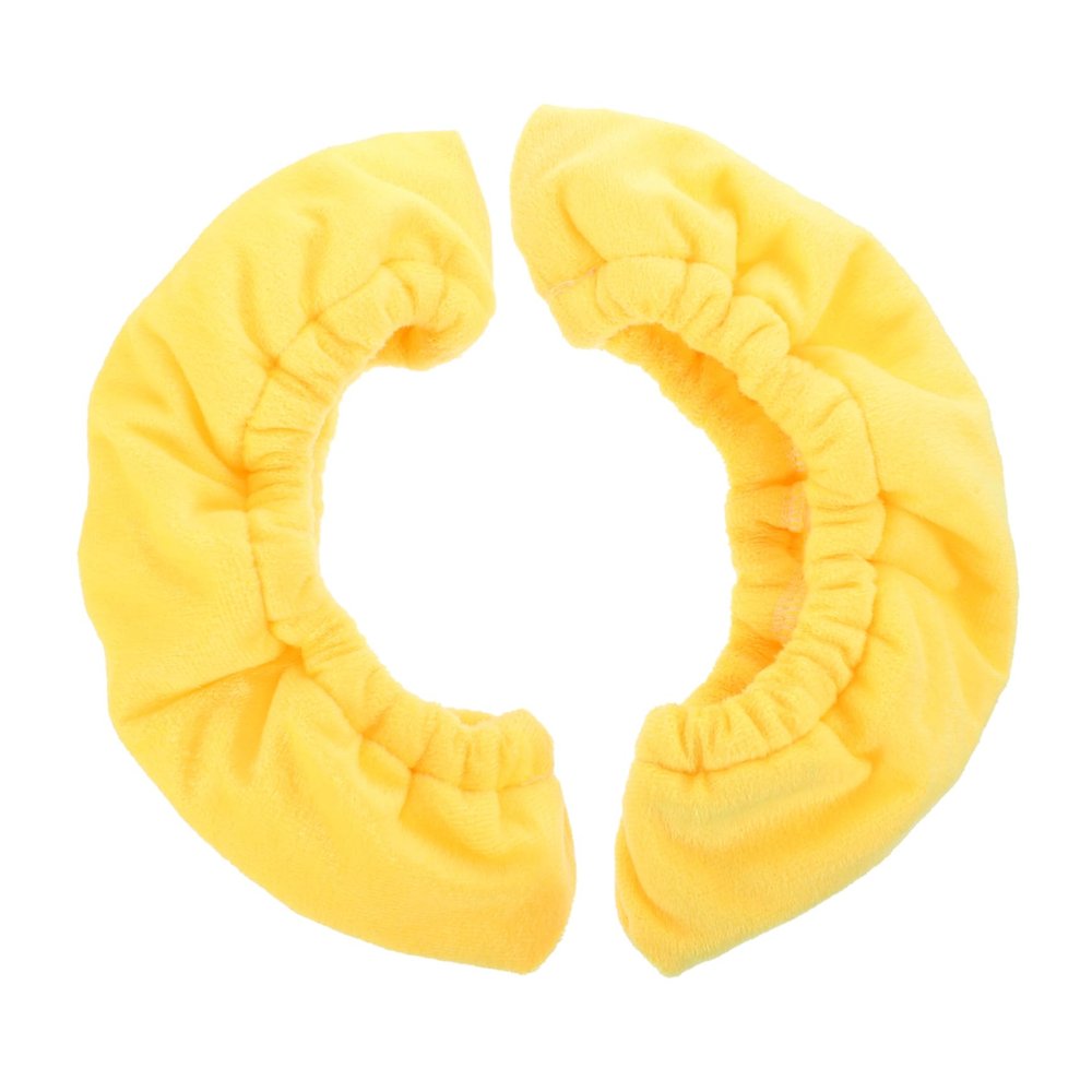 TOGEVAL Yellow Ice Skate Guards for Figure Skating, 1 Pair, Polyester