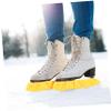 TOGEVAL Yellow Ice Skate Guards for Figure Skating, 1 Pair, Polyester view 4