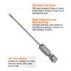 QUARKZMAN 10-Piece S2 Magnetic Slotted Screwdriver Bit Set, SL2.0 2 mm, 1/4-Inch Hex Shank view 4