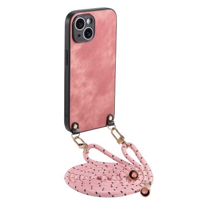 GoodcAcy Case Compatible with Xiaomi 13 Pro 5G, Detachable Pink Neck Strap