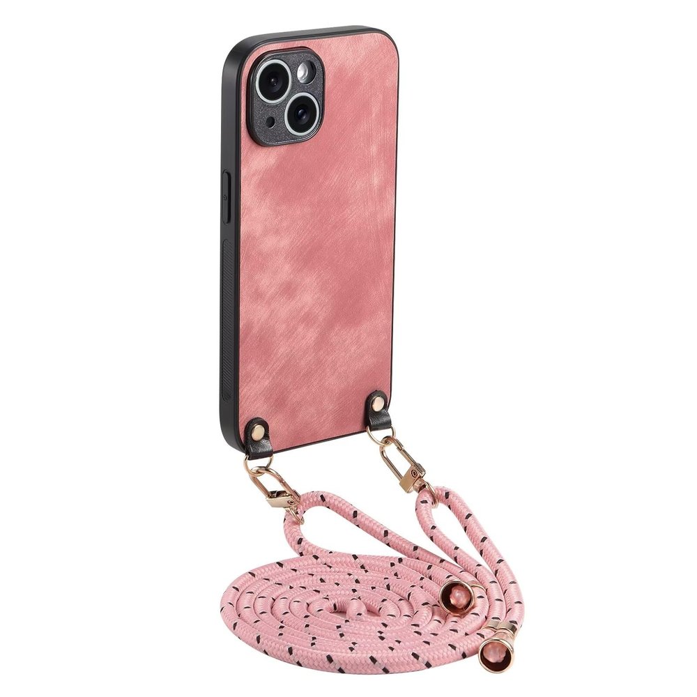 GoodcAcy Case Compatible with Xiaomi 13 Pro 5G, Detachable Pink Neck Strap