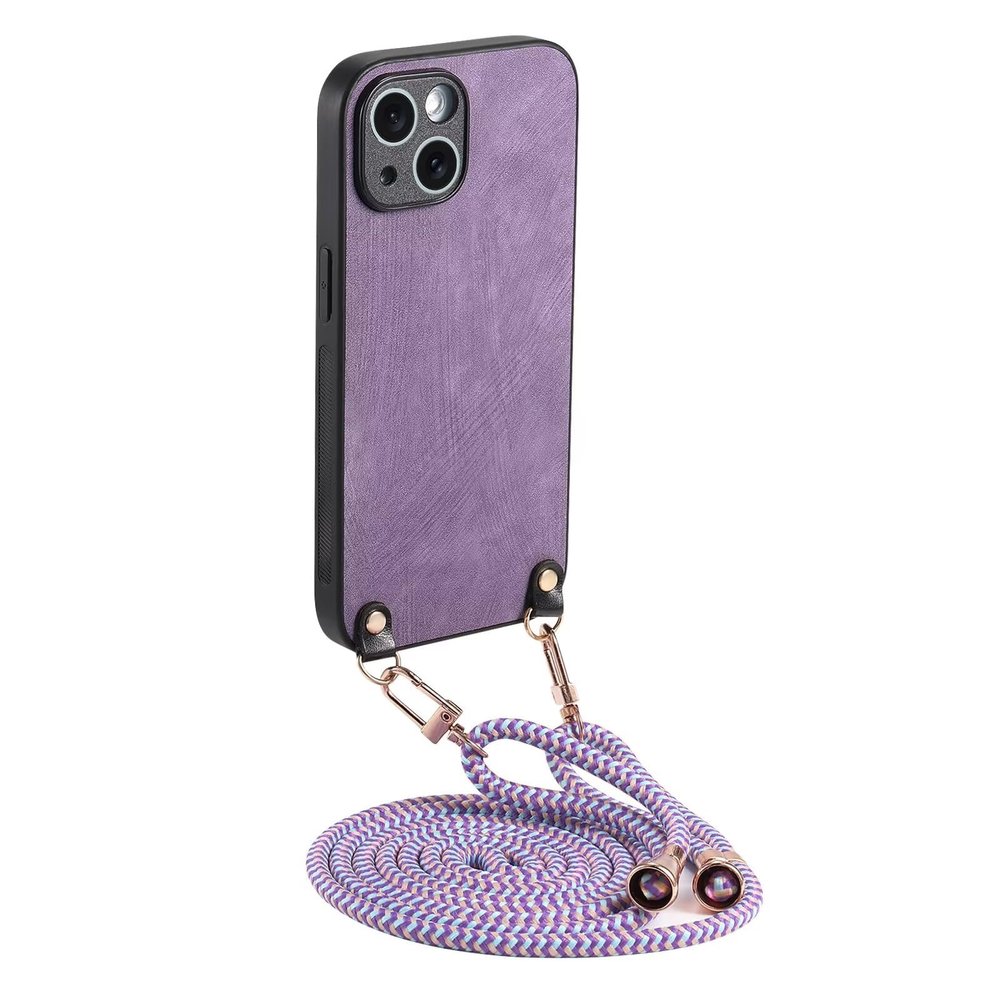 GoodcAcy Case Compatible with Xiaomi 11T, Purple, with Detachable Neck Strap