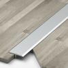 Raouoae Aluminum T-Shaped Floor Transition Strips, 3 x 90 cm, 15 mm Wide, Silver view 1