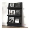 Freestanding Wooden Magazine Rack, Wall-Leaning, 43 x 100 view 1