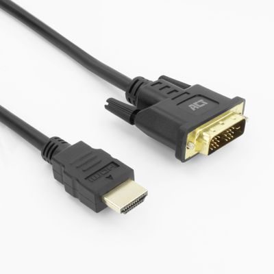 ACT HDMI to DVI-D Cable, 3 m, 4K@60Hz, Bidirectional (18+1-pin) AK3736