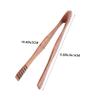 Amosfun 6-Piece Wooden Serving Tongs Set view 2