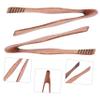 Amosfun 6-Piece Wooden Serving Tongs Set view 3