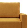Mebligo Blank Armchair, Yellow Kronos 01 view 3