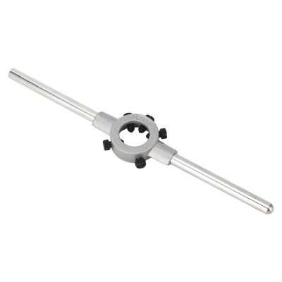 Eujgoov Adjustable Round Die Stock Wrench with Non-Slip Handle