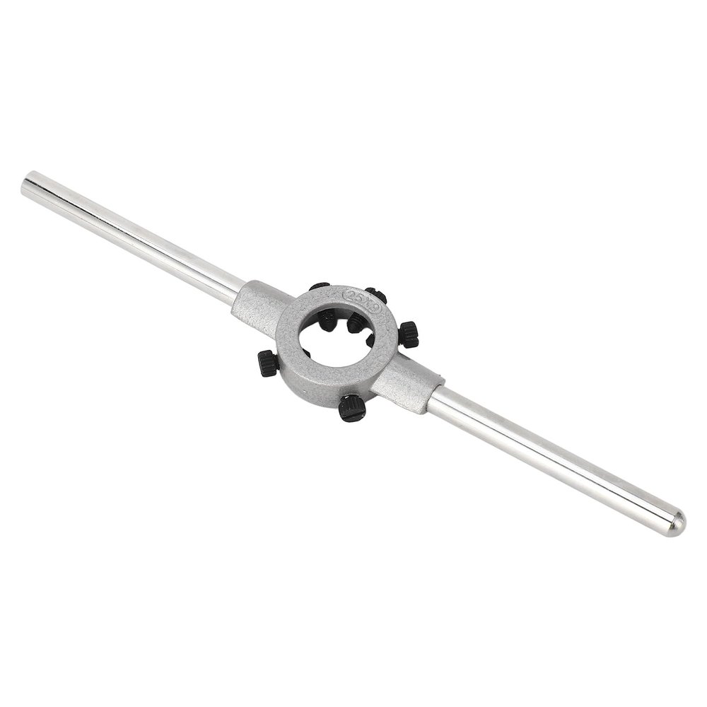 Eujgoov Adjustable Round Die Stock Wrench with Non-Slip Handle