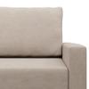 Mebligo Blank Armchair, Foam-Padded, Scandinavian Lounge Chair, Beige (Paros 02) view 3