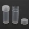 50-Piece 5 mL White Plastic Sample Bottles view 3