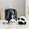 ATGQBCF Panda-Shaped Tea Set with Ceramic Teapot and Teacups (B) view 1