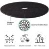 HWJFDC 2 mm Tree Protection Mulch Ring Mat, Dark Green, 1 Piece, 25 x 25 x 3 cm view 3