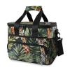 African Giraffe Tropical Leaves Insulated Cooler Bag, 15 L view 1