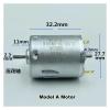 VWWJCCRO RS-365 Dual-Shaft Electronic Starter, DC 6V–24V, 28 mm Round, Model A view 3