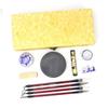 PLAFOPE Chinese Calligraphy Brush Set with Ink Brush, Ink Stick, Paper and Inkstone Set, One of the Four Treasures of the Study, for Beginners and Collectors view 4