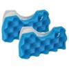 vhbw 2x Foam Filters, 2x Microfilters Compatible with Samsung VCA-VM45P, VC12QHNDCBB/EN, VC08QHNDCBB/EN, SU3355, SU3350 Vacuum Cleaners view 1