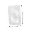 KOMBIUDA White Stainless Steel Yacht Vent Grille, Round view 3