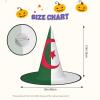 XTYGETY Algerian Flag Halloween Witch Hat, Wearable Party Headwear view 3