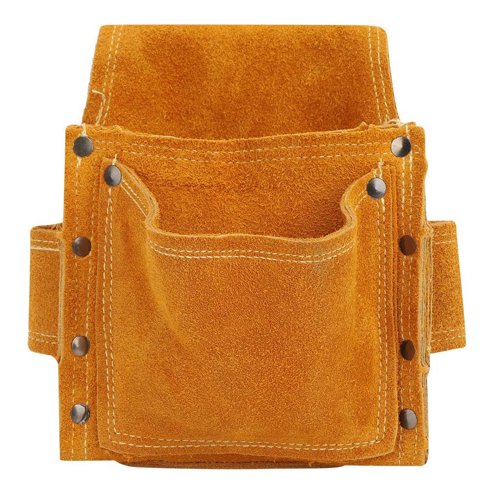 Cowhide Leather Tool Belt Pouch