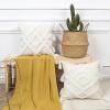 MANQILE Boho Tufted Pillow Cover with Geometric Pattern and Tassels, 1 Pc view 3