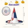 ERSDWRE Serbian Flag Halloween Witch Hat for Adults view 3