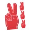 KOMBIUDA 4-Piece Colorful Plastic Cheerleading Finger Props view 1
