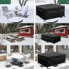 AJALGZ Waterproof Patio Furniture Cover, 100 x 85 x 65 cm, Black view 2