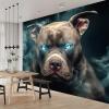 Bulldog Photo Wallpaper, 400 x 280 cm, 3D Nonwoven Wall Mural view 2