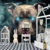 Bulldog Photo Wallpaper, 400 x 280 cm, 3D Nonwoven Wall Mural view 4
