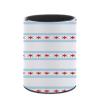 Chicago Flag PU Leather Desk Organizer with Brush and Scissors Holders view 3