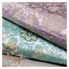 Embroidery Fabric, Avalokitesvara Floral Vintage Pattern, Purple, 75 x 50 cm view 4