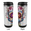 GHBNK Sugar Skull Travel Coffee Mug, Stainless Steel, Double-Walled Insulated Cup with Lid view 4