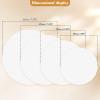 FANSU Round Wedding Arch Cover, Arch Backdrop Cover for Birthday Parties, Ceremonies and Banquets, 2.3 m/7.5 ft, Khaki view 4