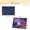 NONHAI Thinking of You Cards with Envelopes, Purple Galaxy, Blank Greeting Cards view 2