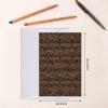 RLDOBOFE Blank Greeting Cards with Envelopes, Black and Brown Pattern, 4 x 6 in view 2