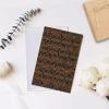 RLDOBOFE Blank Greeting Cards with Envelopes, Black and Brown Pattern, 4 x 6 in view 4