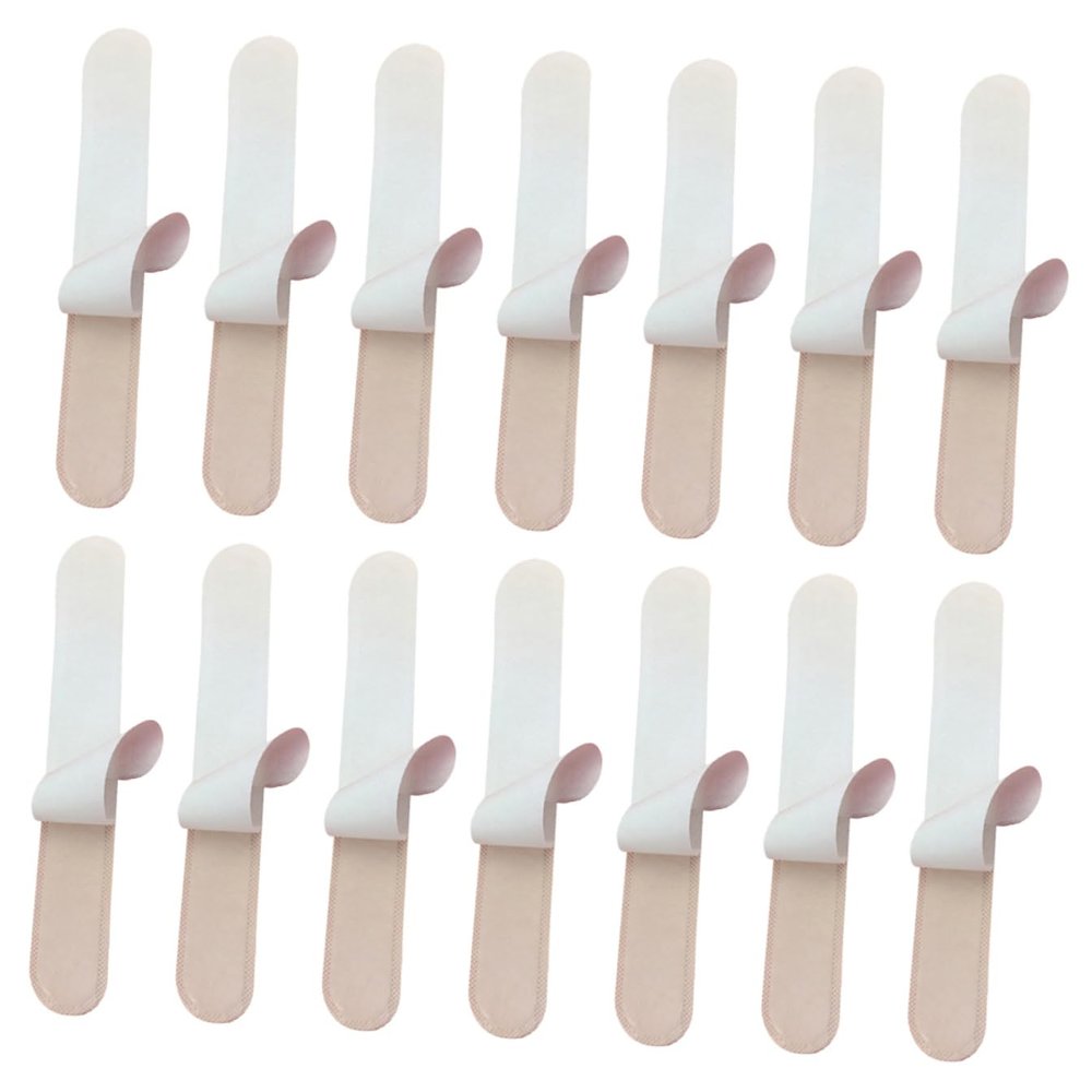 PLAFOPE Disposable Sweatbands for Caps, 30 Pieces, White, for Sports and Training