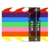 esmen Handheld Rainbow Ribbon with Controllable Pole, Ultrabroad Rhythmic Gymnastics Ribbon view 2