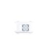 Traditional Chinese Craftsmanship Wooden Liquor Bottle Display Shelf with Pull-Out Wine Rack, White view 1