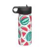 GSGCSBYMLG Insulated Sport Bottle with Fruit Watermelon Print, 530 ml view 1