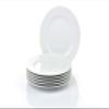 Heike Weiss 25 cm Round Dinner Plates, Set of 6 view 4
