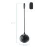 Blendend TQMM-213 Black Multimedia Microphone with Flexible Design view 2