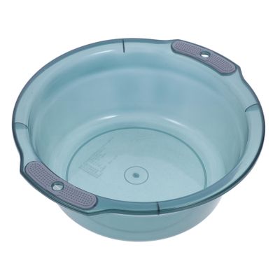 Large Plastic Wash Basin for Face and Fruit, Blue