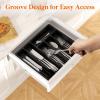 Cutlery Organizer with Lid – Elegant Storage Solution view 3
