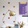Glitter Acrylic Storage Clipboard with Gold Clip view 3
